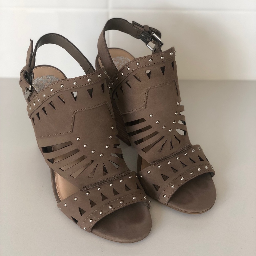 Vince Camuto Reston Block Heel Wedge